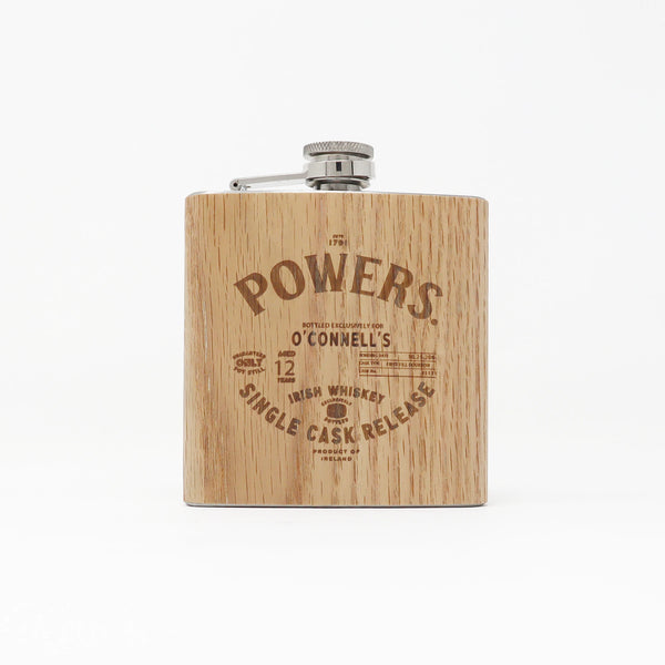 O'Connell's Powers Single Cask Release Whiskey Flask